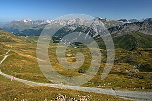 Green valley in Arosa