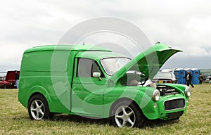 Green van