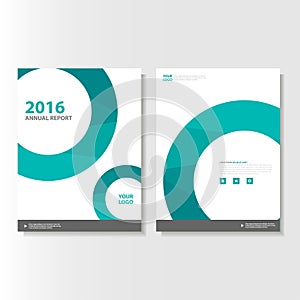 Green Vector annual report Magazine Leaflet Brochure Flyer template design, book cover layout design
