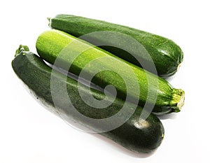 Green vegetable marrows