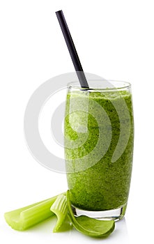 Green vegetable smoothie