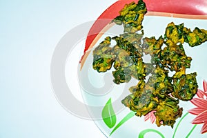 Green vegetables pakode