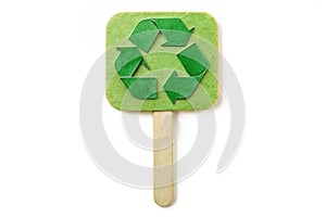 Recycle craft paper photo