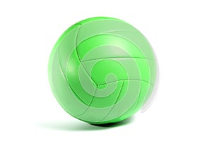 Green volley ball