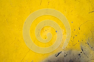 Wall steel yellow rusty texture background
