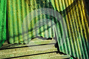 Wall zinc rusty texture background