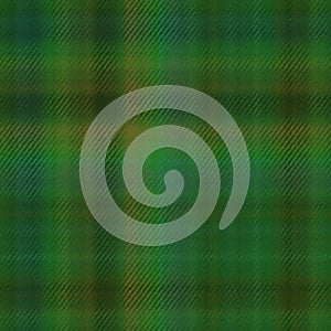 Green warm checkered blanket