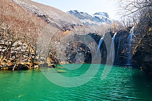 The green water of Changbai mountains