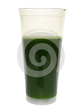 Green water pandan juice