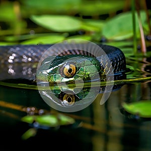The Green Water Snake of the Southeastern United States