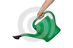 Green Watering Can