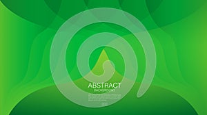 Green wave abstract background, wave pattern, Minimal Texture, web background, Green cover design, flyer template, banner, book