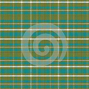 Green and White Plaid Background Illustration