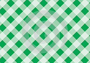 Green and white plaid vector background.Tablecloth.Vector i