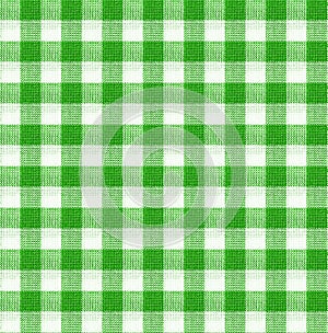 Green and white tablecloth texture wallpaper