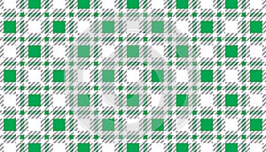 Green and white tartan plaid pattern.Texture for : plaid, tablecloths, clothes, shirts, dresses, paper, bedding, blankets, quilts