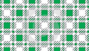 Green and white tartan plaid pattern.Texture for : plaid, tablecloths, clothes, shirts, dresses, paper, bedding, blankets, quilts