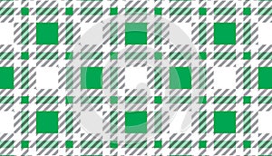 Green and white tartan plaid pattern.Texture for : plaid, tablecloths, clothes, shirts, dresses, paper, bedding, blankets, quilts