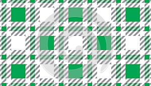 Green and white tartan plaid pattern.Texture for : plaid, tablecloths, clothes, shirts, dresses, paper, bedding, blankets, quilts