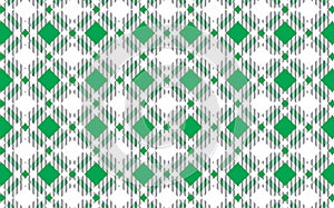 Green and white tartan plaid pattern.Texture for : plaid, tablecloths, clothes, shirts, dresses, paper, bedding, blankets, quilts