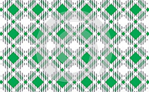 Green and white tartan plaid pattern.Texture for : plaid, tablecloths, clothes, shirts, dresses, paper, bedding, blankets, quilts