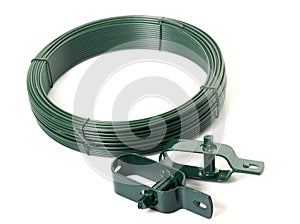 Green wire for garden