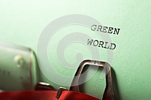 Green world phrase