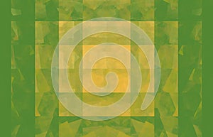 Green and yellow background.Fantasy pattern texture. Digital art. 3D rendering. Computer generated image