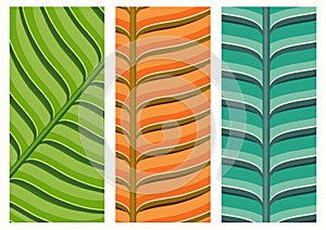 Green and yellow leaf texture. Vector illustration background