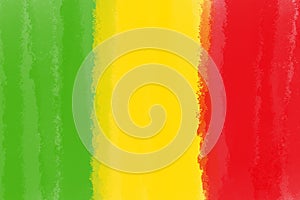 Green yellow red, Reggae background