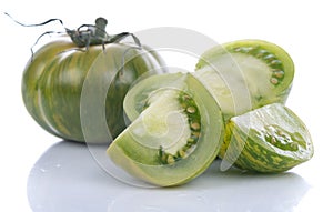 Green zebra tomatoes