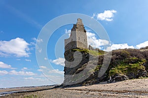 Greenan Castle in Ayr  Scotland photo