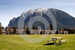 Greenbelt Picnic Table Subdivision Homes Mount Si North Bend