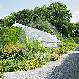 greenhouse, Birr Castle Gardens, County Offaly, Ireland photo