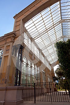 Greenhouse in ciudadela park photo