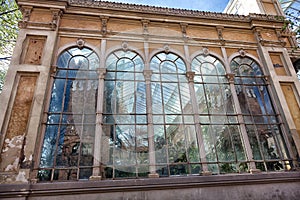 Greenhouse in ciudadela park photo