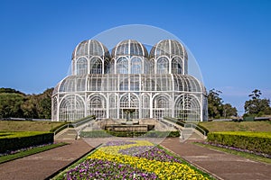 Greenhouse of Curitiba Botanical Garden - Curitiba, Parana, Brazil