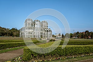 Greenhouse of Curitiba Botanical Garden - Curitiba, Parana, Brazil