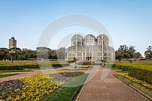 Greenhouse of Curitiba Botanical Garden - Curitiba, Parana, Brazil