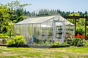 Greenhouse enclosure photo