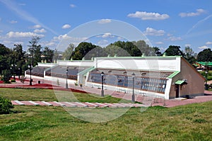 Greenhouse in the estate tsaritsino