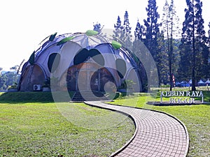 Greenhouse at Kebun Raya Bogor photo