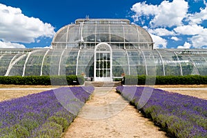 Greenhouse at Kew Gardens in London