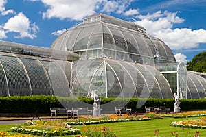 Greenhouse at Kew Gardens in London