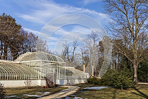 The greenhouses of the Mogosoaia palace