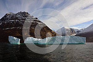 Greenland Iceberg and Fjord - The Artic