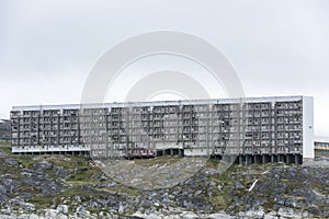 Greenlandic houses for deprived families photo