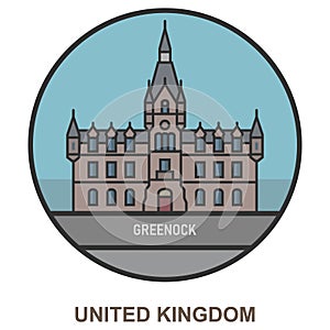 Greenock. Cities and towns in United Kingdom