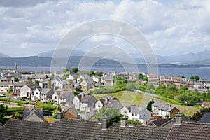 Greenock view towards Dunoon during the summer photo