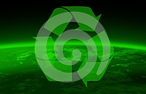 Greenpeace and world globe